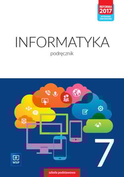 Informatyka podręcznik dla klasy 7 szkoły podstawowej 177337