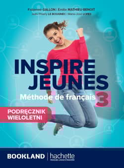 Inspire Jeunes 3 podręcznik + audio online - Opracowanie Zbiorowe