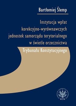 Instytucja wpłat korekcyjno-wyrównawczych.. - Ślemp Bartłomiej