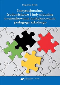 Instytucjonalne, środowiskowe i indywidualne.. - Bogumiła Bobik