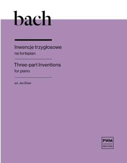Inwencje trzygłosowe na fortepian - Bach Johann Sebastian