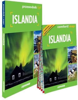 Islandia light: przewodnik + mapa w.2025 - Bajer Justyna