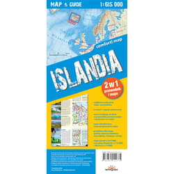 Islandia map&guide PL laminat 2023 - Opracowanie Zbiorowe