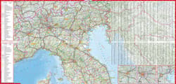 Galeria - zdjęcie nr. 4 - Italy road and tourist map 1:1 050 000 laminat 2025
