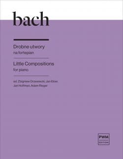 J.S. Bach Drobne utwory na fortepian PWM - Bach Johann Sebastian
