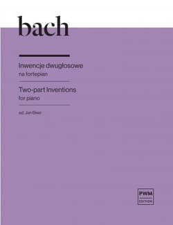 J.S. Bach Inwencje dwugłosowe na fortepian PWM - Bach Johann Sebastian