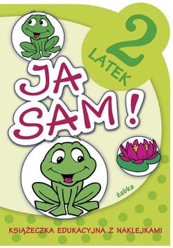 Ja sam Żabka 2-latek Książeczka edukacyjna z naklejkami