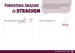 Galeria - zdjęcie nr. 2 - Jak ogarnąć emocje? karty pracy dla nastolatków Strach