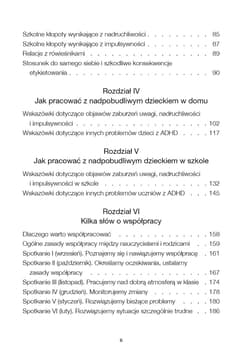 Galeria - zdjęcie nr. 4 - Jak pracować z dzieckiem z ADHD w domu i szkole Poradnik dla rodziców i nauczycieli