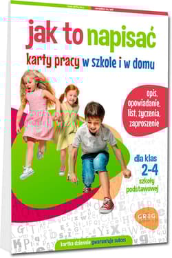 Galeria - zdjęcie nr. 4 - Jak to napisać. Karty pracy w szkole i w domu