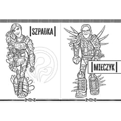 Galeria - zdjęcie nr. 3 - Jak wytresować smoka Kolorowanki