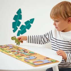 Galeria - zdjęcie nr. 3 - Janod Magnetyczna układanka Dinozaury Magneti'stories 3+