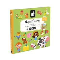 Janod Magnetyczna układanka Farma Magneti'stories 3+
