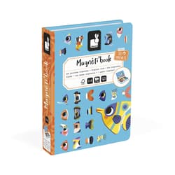 Janod Magnetyczna układanka Tropikalne ryby Magnetibook 3+