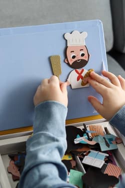 Galeria - zdjęcie nr. 3 - Janod Magnetyczna układanka Zawody Magnetibook