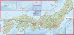 Galeria - zdjęcie nr. 5 - Japan road and tourist map 1:1 400 000 laminat 2025