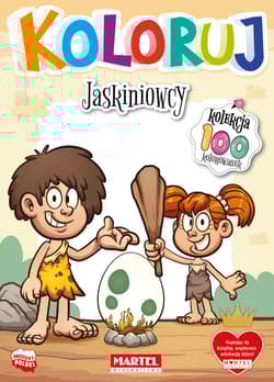 Jaskiniowcy. Koloruj - Opracowanie Zbiorowe