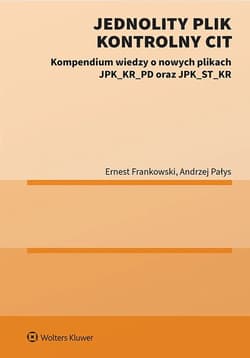 Jednolity Plik Kontrolny CIT - Ernest Frankowski