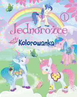 Jednorożce. Kolorowanka 1