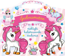 Jednorożce. Naklejki, kolorowanki, zadania - Praca zbiorowa
