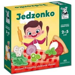 Jedzonko Układanka kreatywna 2-5 lat Kapitan Nauka - Katarzyna Nowakowska