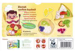 Galeria - zdjęcie nr. 2 - Jedzonko Układanka kreatywna Kapitan Nauka