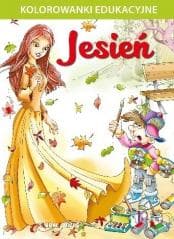 Jesień - kolorowanka edukacyjna - Praca zbiorowa