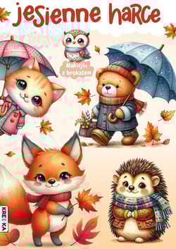 Jesienne harce. Kolorowanka - Opracowanie Zbiorowe