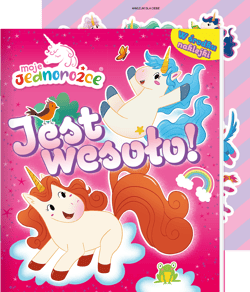 Jest wesoło! Moje jednorożce. Activity z naklejkami - Opracowanie Zbiorowe