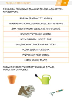 Galeria - zdjęcie nr. 2 - Jestem aktywny zawodowo Karty pracy dla uczniów szkół specjalnych przysposabiających do pracy