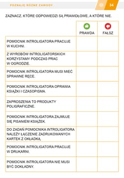Galeria - zdjęcie nr. 2 - Jestem aktywny zawodowo Karty pracy dla uczniów szkół specjalnych przysposabiających do pracy