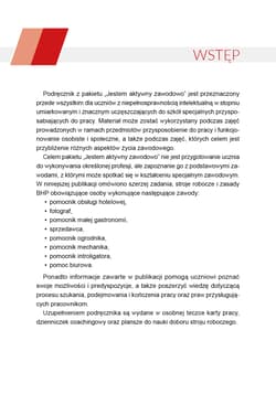 Galeria - zdjęcie nr. 2 - Jestem aktywny zawodowo Podręcznik dla uczniów szkół specjalnych przysposabiających do pracy