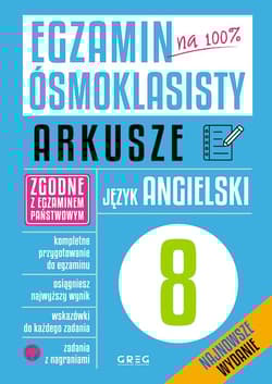 Język angielski. Egzamin ósmoklasisty. Arkusze