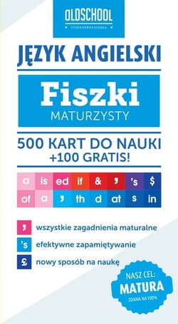 Język angielski Fiszki maturzysty. 500 kart do nauki + 100 gratis - Praca zbiorowa