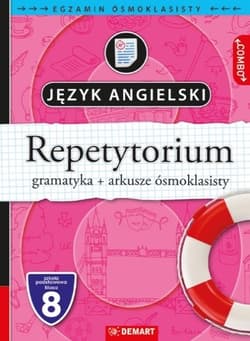 Język angielski gramatyka. Repetytorium. Egzamin ósmoklasist