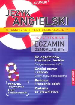 JĘZYK ANGIELSKI. GRAMATYKA. Repetytorium. Egzamin ósmoklasisty. COMBO - Praca zbiorowa