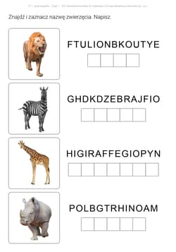 Galeria - zdjęcie nr. 2 - Język angielski Karty pracy dla uczniów ze specjalnymi potrzebami edukacyjnymi Część 1