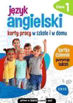Język angielski. Karty pracy w szkole i w domu. Klasa 1 - Opracowanie Zbiorowe