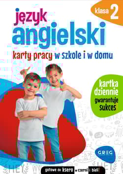 Język angielski. Karty pracy w szkole i w domu. Klasa 2 - Opracowanie Zbiorowe