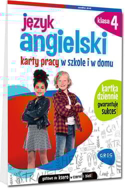 Język angielski. Karty pracy w szkole i w domu. Klasa 4 - Wioleta Antecka