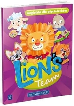 Język angielski Lion's Team Activity Book przedszkole Pięciolatek - Opracowanie Zbiorowe
