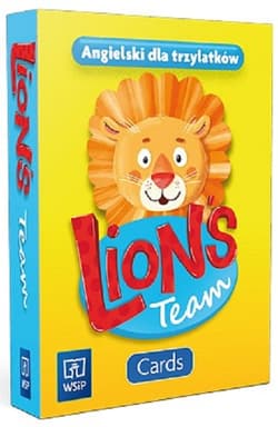 Język angielski Lion's Team CARDS przedszkole Trzylatek - Opracowanie Zbiorowe