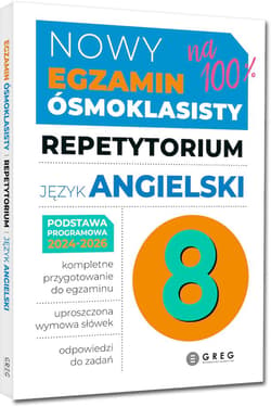 Galeria - zdjęcie nr. 2 - Język angielski. Repetytorium . Nowy Egzamin ósmoklasisty 2024-2026