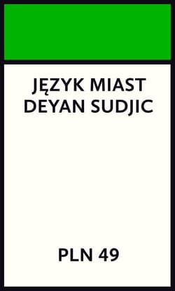 Język miast - Deyan Sudjic