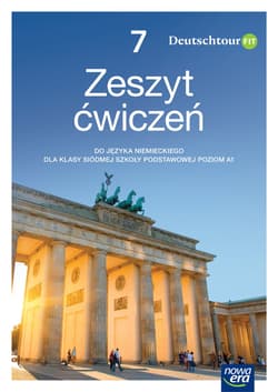 Język niemiecki DEUTSCHTOUR FIT NEON zeszyt ćwiczeń +kod QR dla klasy 7 szkoły podstawowej EDYCJA 2023-2025 - Kosacka Małgorzata
