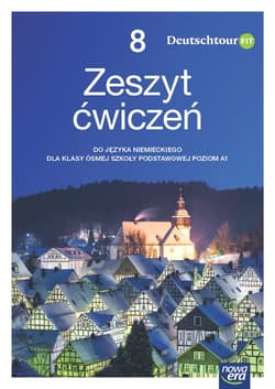 Język niemiecki Deutschtour fit NEON zeszyt ćwiczeń+ kody QR dla klasy 8 szkoły podstawowej EDYCJA 2024-2026 - Kosacka Małgorzata