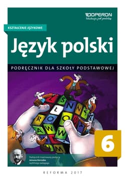 Język polski 6 Kształcenie językowe Podręcznik Szkoła podstawowa - Hanna Szaniawska