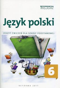 Język polski 6 Zeszyt ćwiczeń Szkoła podstawowa - Alicja Krawczuk-Goluch