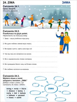 Galeria - zdjęcie nr. 3 - Język polski ćwiczenia tematyczne dla ukraińskich dzieci