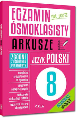 Galeria - zdjęcie nr. 3 - Język polski. Egzamin ósmoklasisty. Arkusze